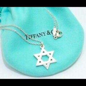 Tiffany and Company Star ⭐️ of David necklace
